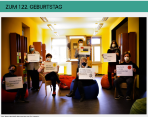 ZUM 122. GEBURTSTAG